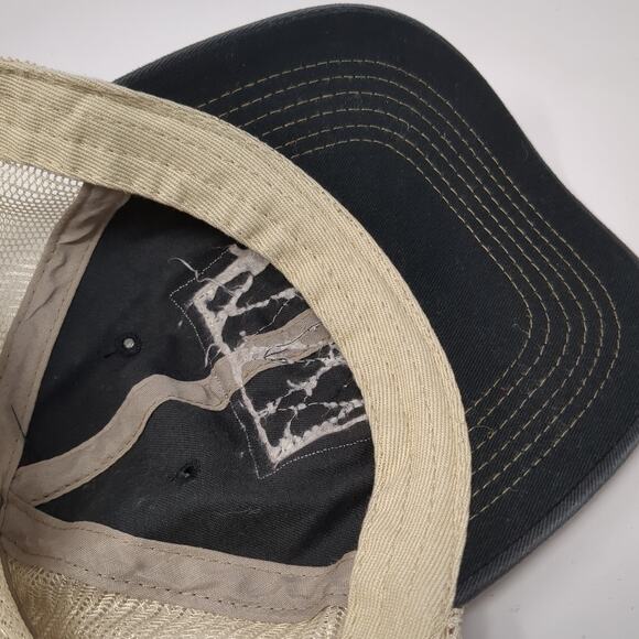 Georgia Boot Snapback Mesh Back Trucker Hat Black One Size Adjustable - Picture 8 of 8